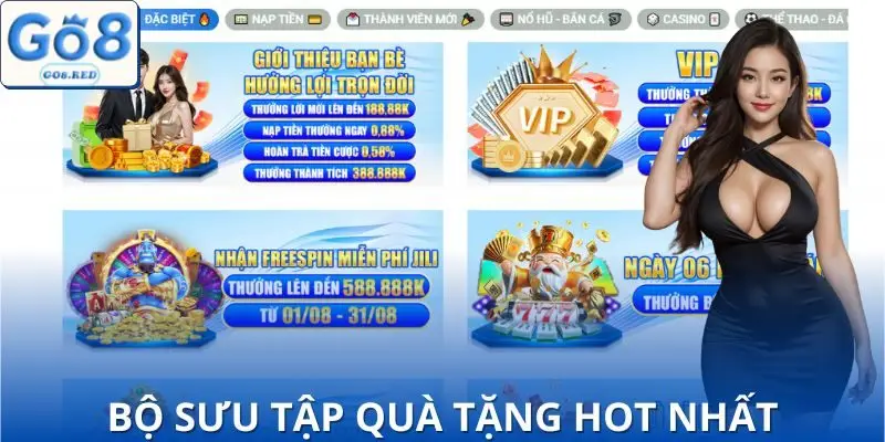 Những danh sách quà tặng khiến hội viên mê mẩn